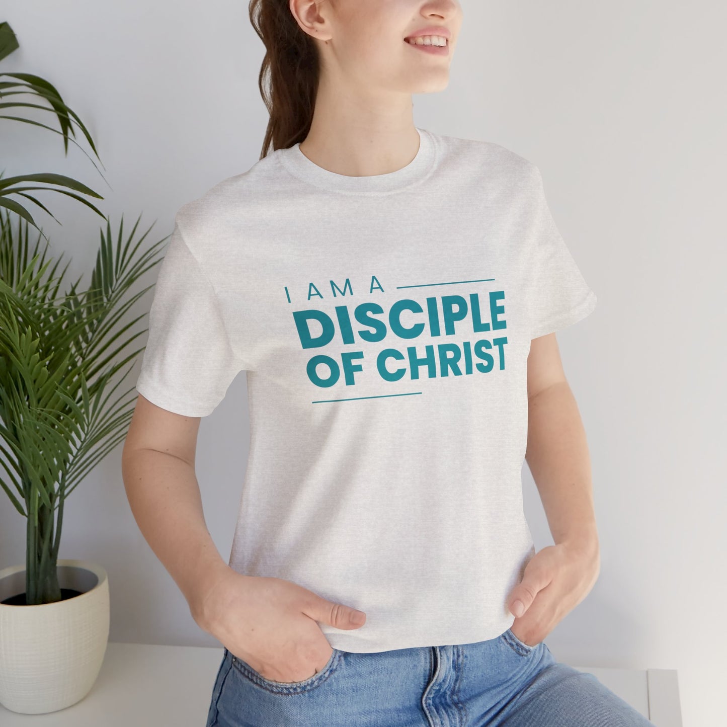 I am a Disciple of Jesus Christ Unisex Jersey Short Sleeve Tee