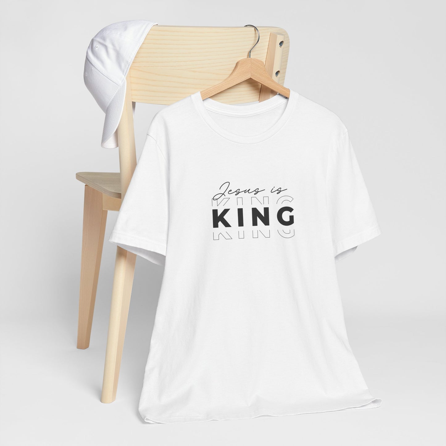 Jesus is King Unisex Jersey Short Sleeve Tee
