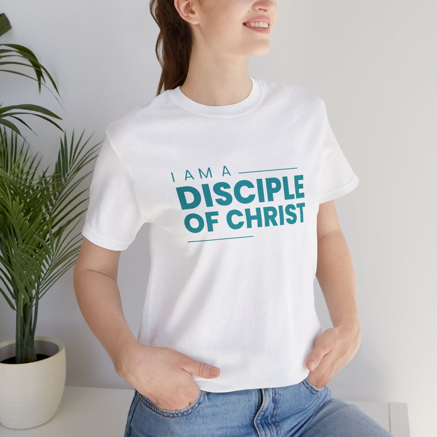 I am a Disciple of Jesus Christ Unisex Jersey Short Sleeve Tee