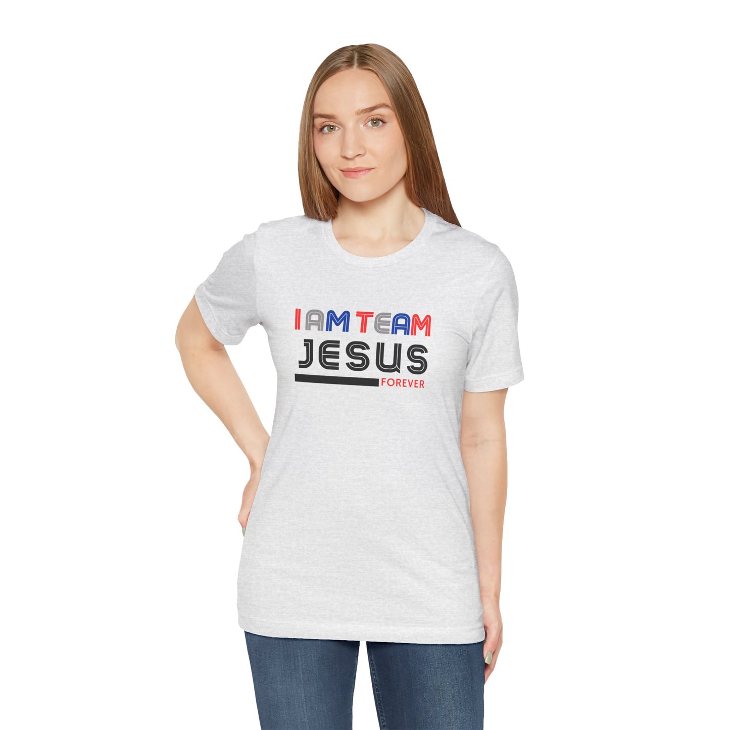 Team Jesus Unisex Jersey Short Sleeve Tee