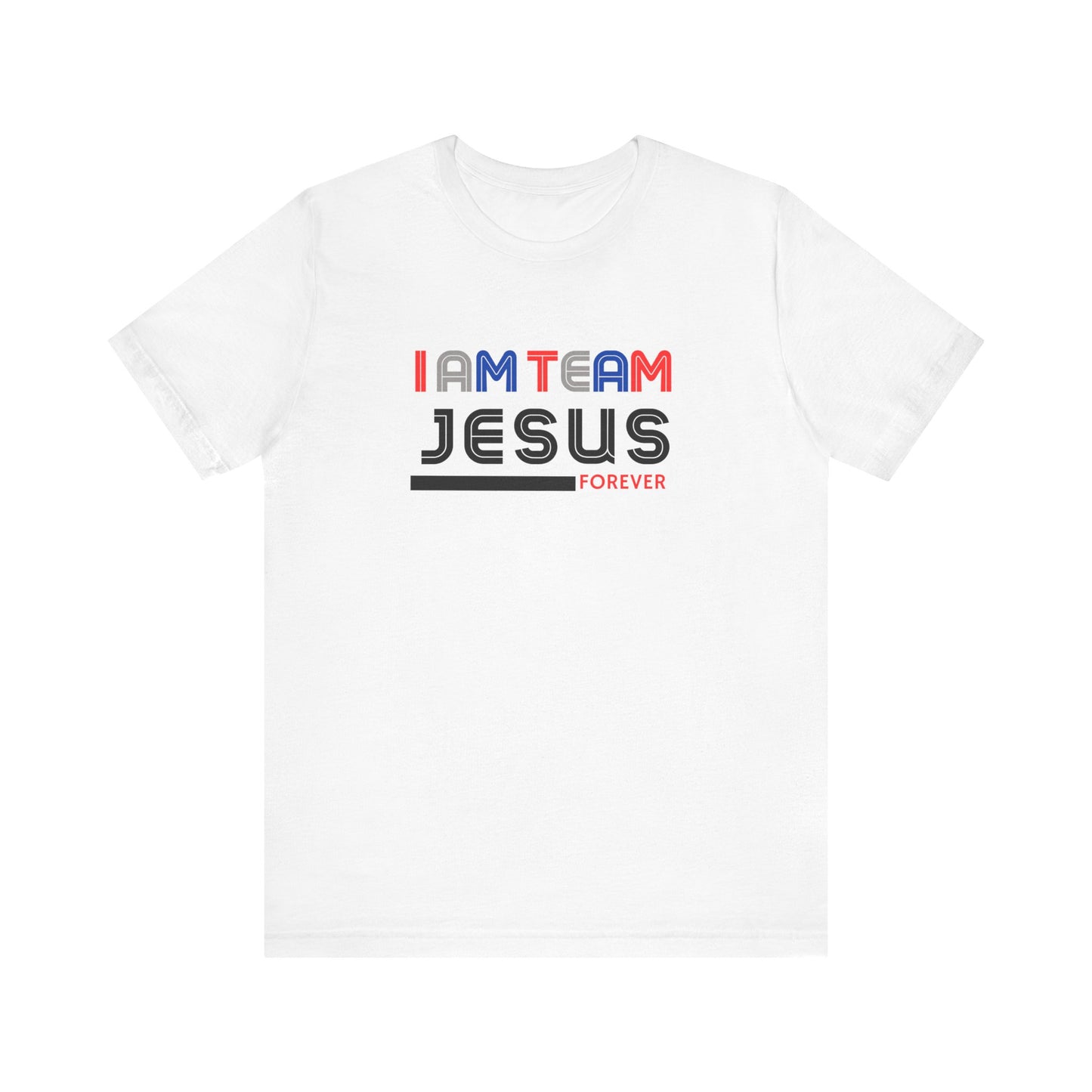Team Jesus Unisex Jersey Short Sleeve Tee