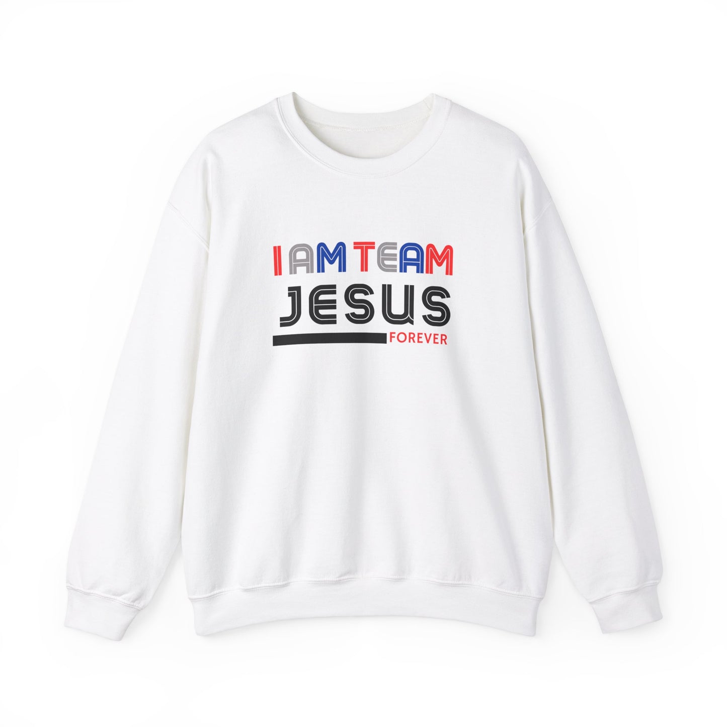 Team Jesus Unisex Heavy Blend™ Crewneck Sweatshirt