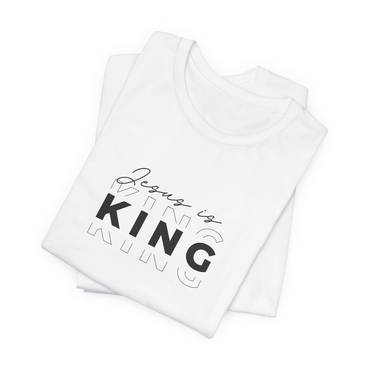 Jesus is King Unisex Jersey Short Sleeve Tee