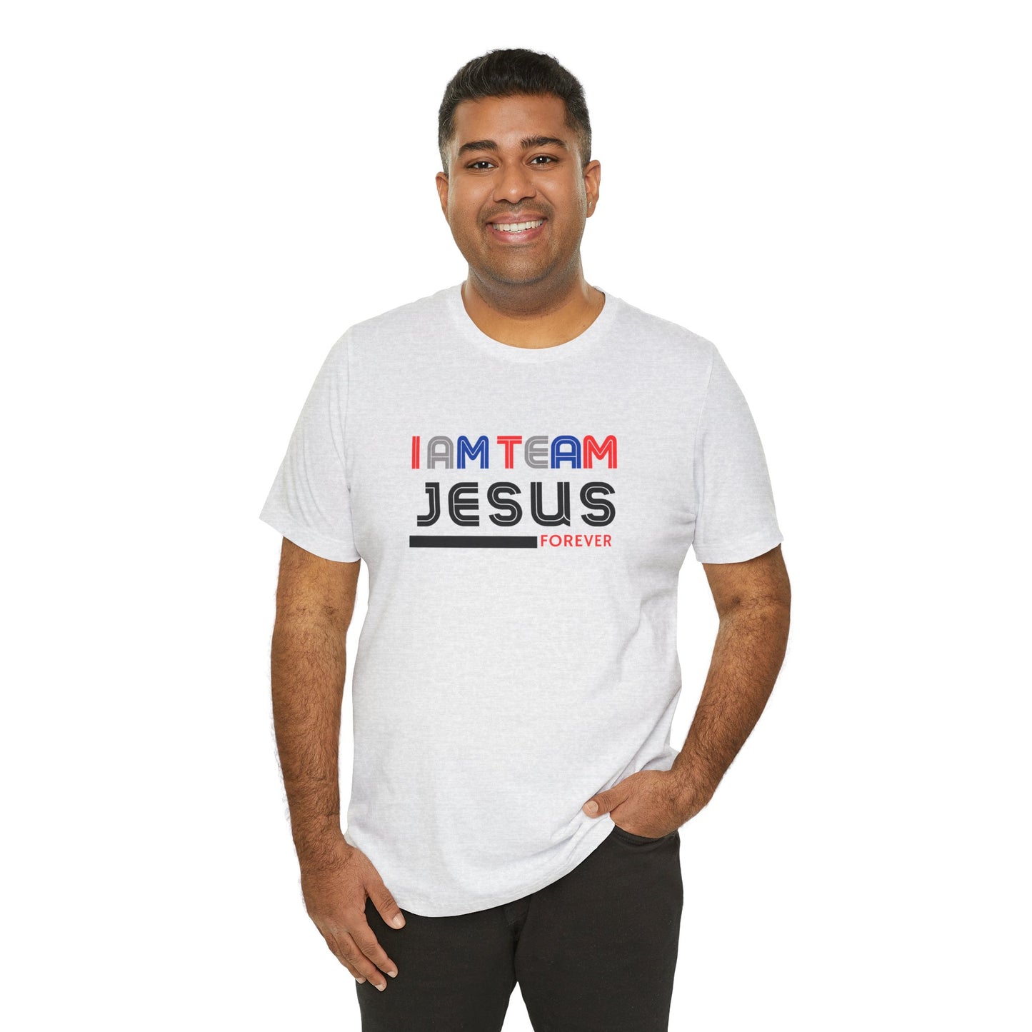 Team Jesus Unisex Jersey Short Sleeve Tee