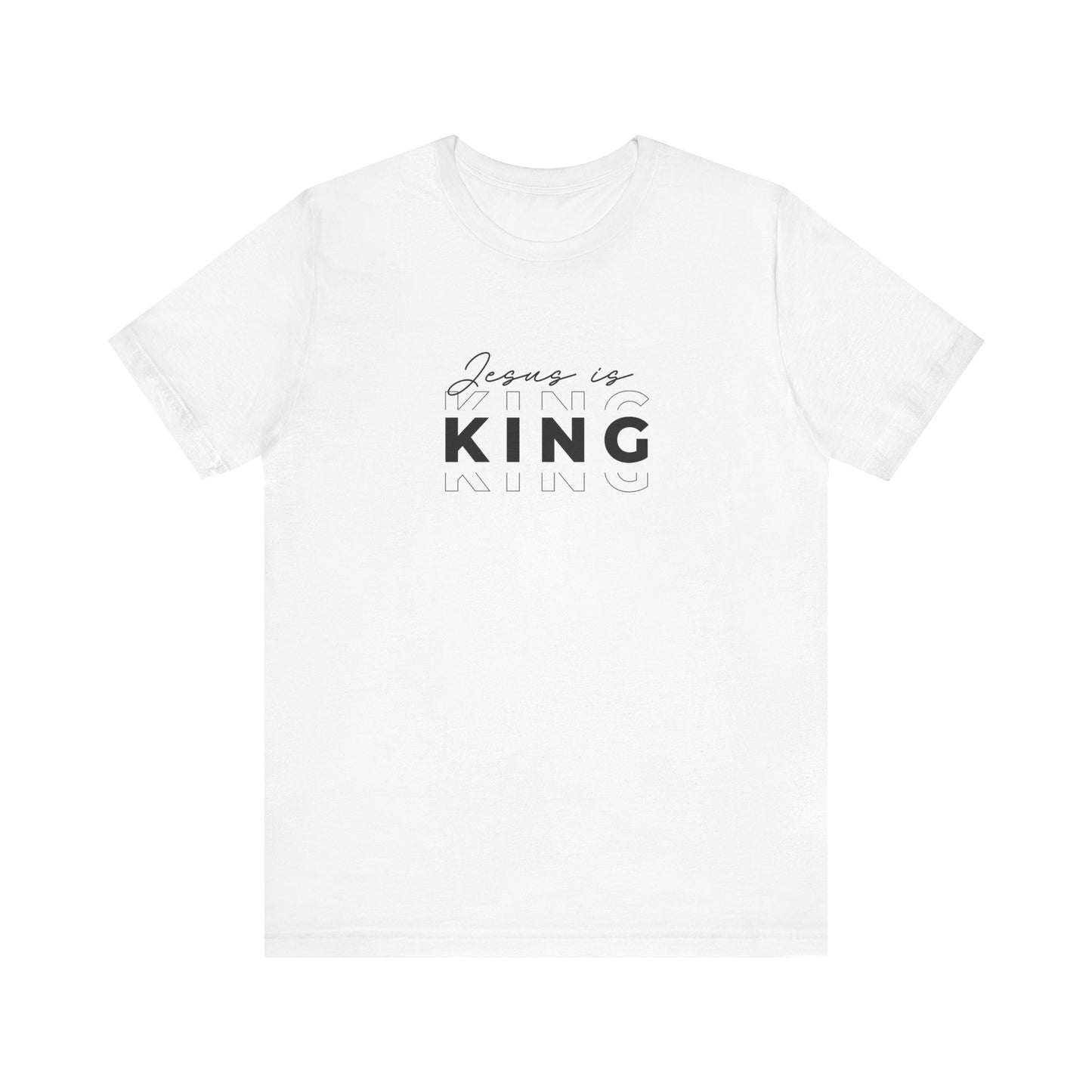 Jesus is King Unisex Jersey Short Sleeve Tee