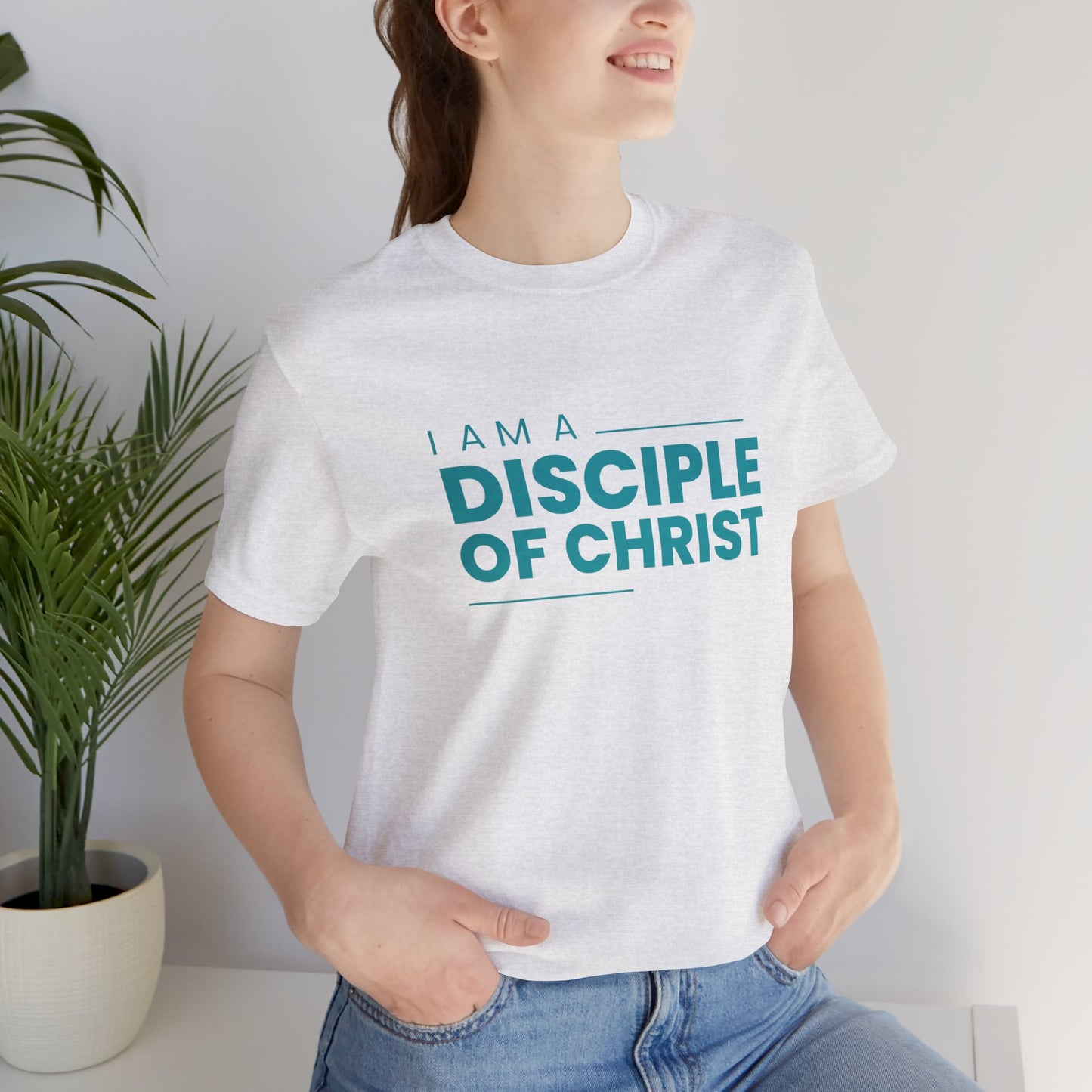 I am a Disciple of Jesus Christ Unisex Jersey Short Sleeve Tee