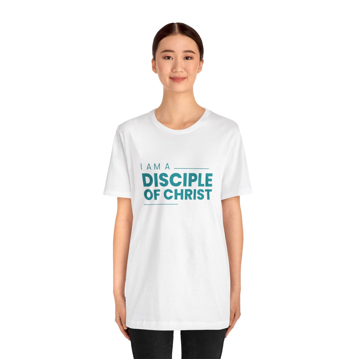 I am a Disciple of Jesus Christ Unisex Jersey Short Sleeve Tee