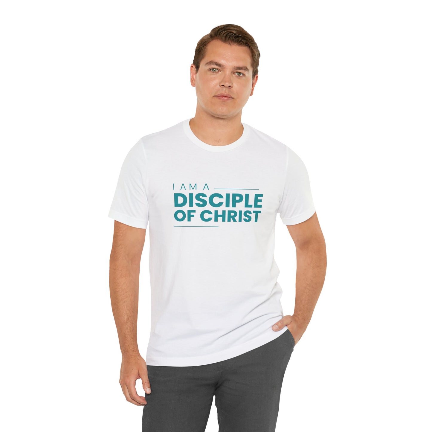 I am a Disciple of Jesus Christ Unisex Jersey Short Sleeve Tee