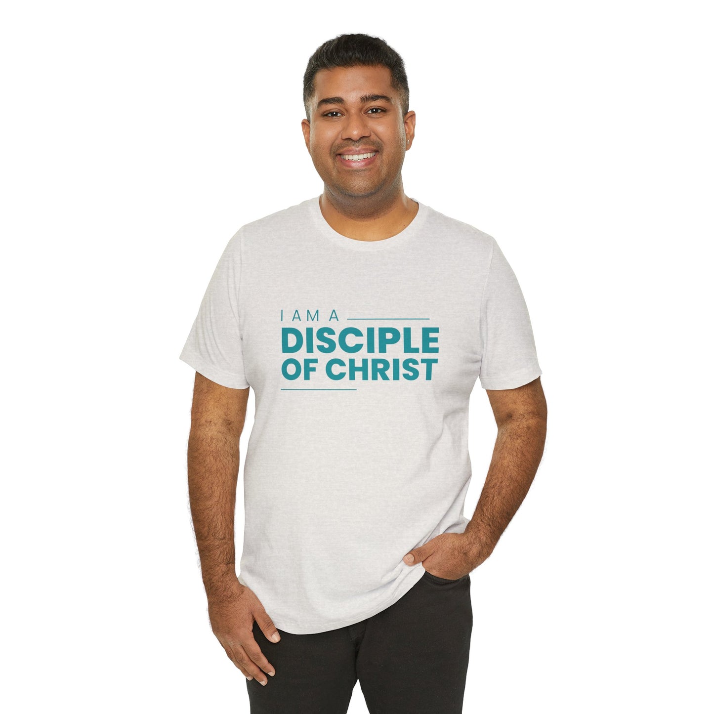 I am a Disciple of Jesus Christ Unisex Jersey Short Sleeve Tee