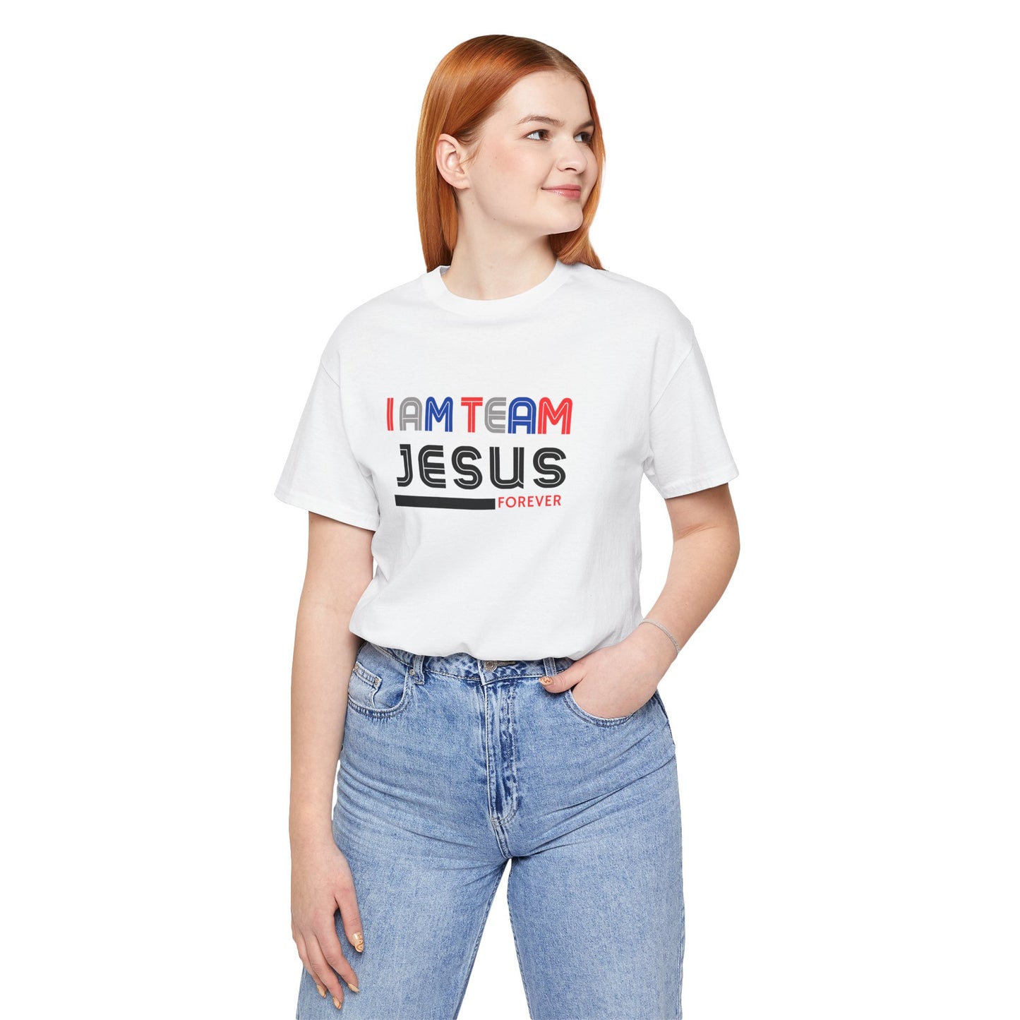 Team Jesus Unisex Jersey Short Sleeve Tee