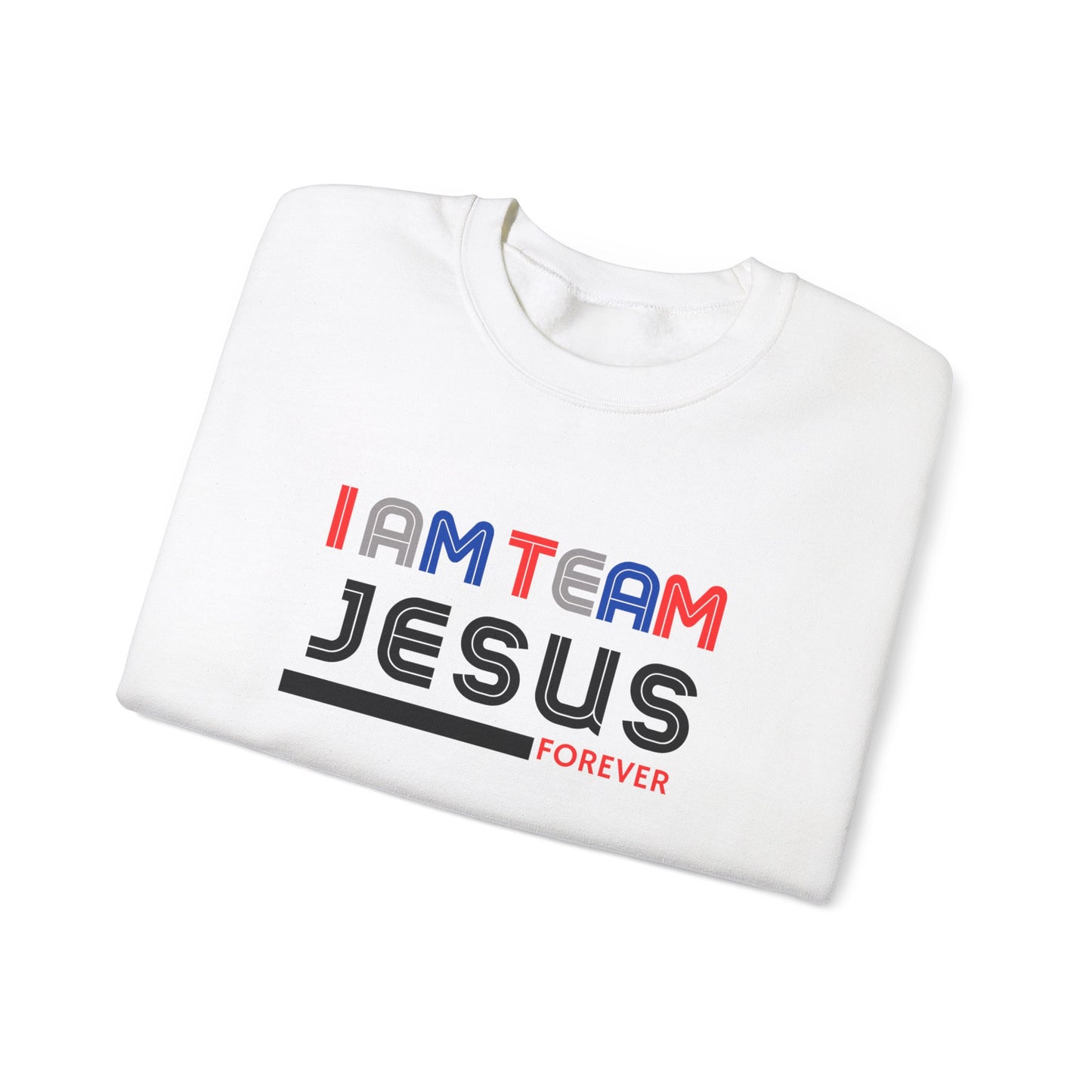 Team Jesus Unisex Heavy Blend™ Crewneck Sweatshirt