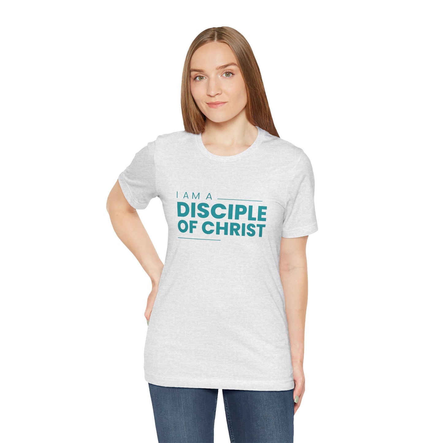 I am a Disciple of Jesus Christ Unisex Jersey Short Sleeve Tee