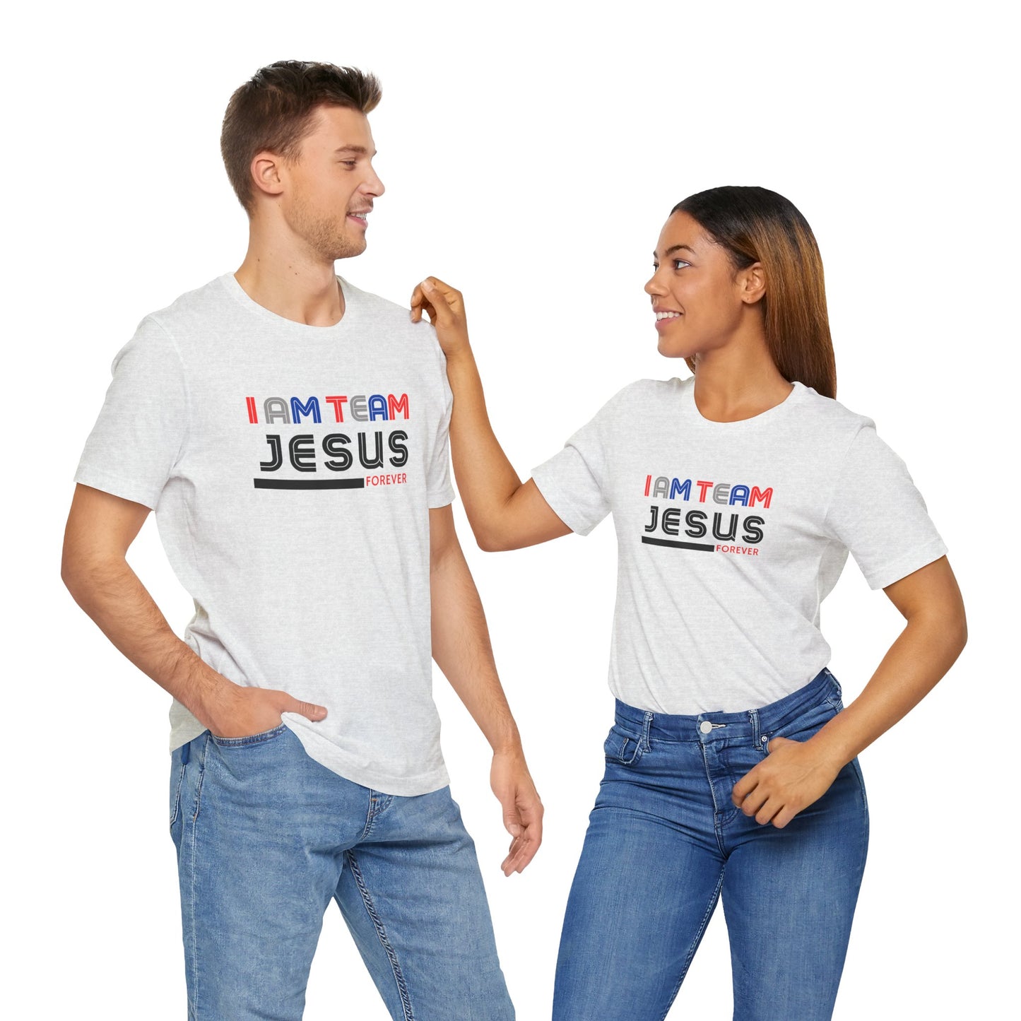 Team Jesus Unisex Jersey Short Sleeve Tee
