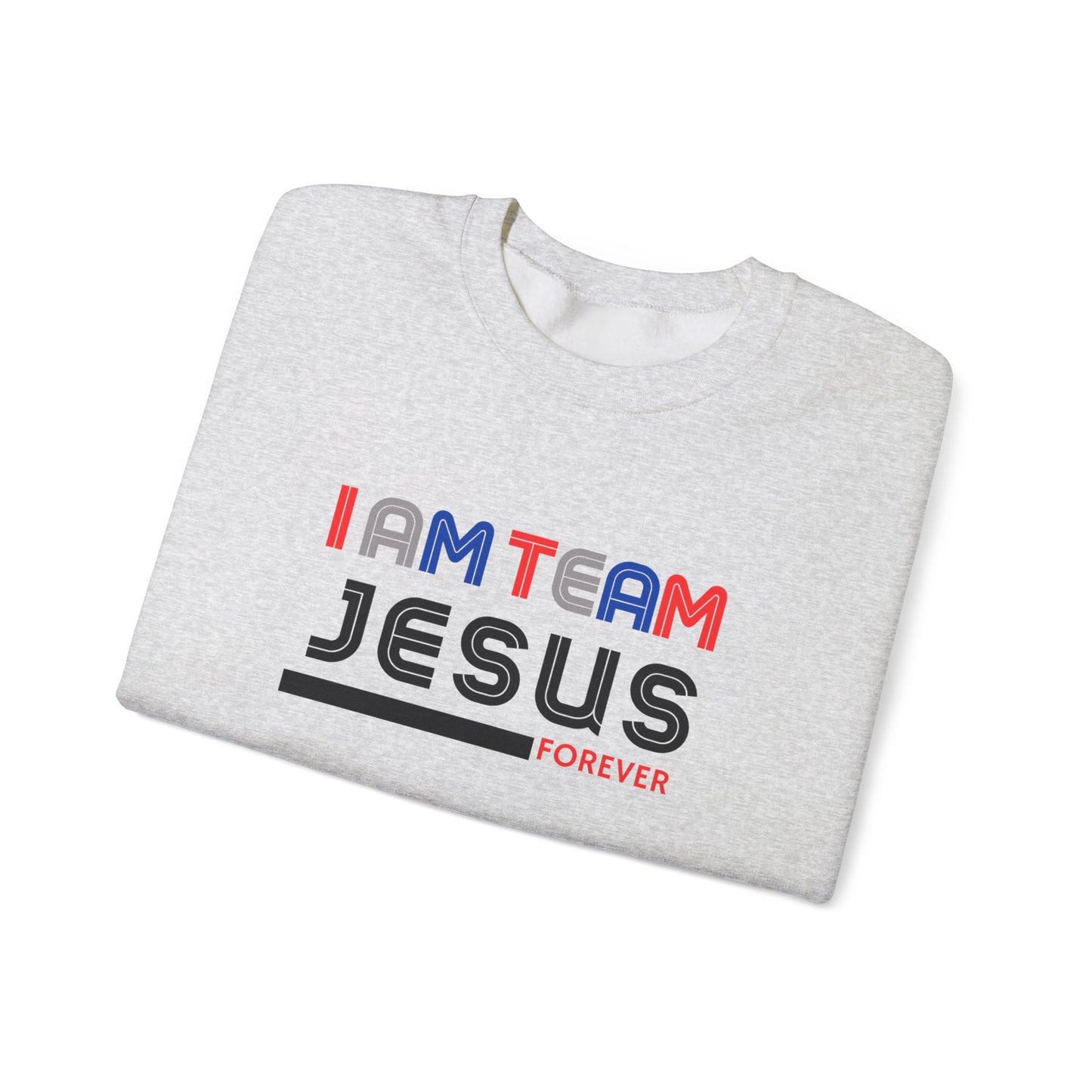 Team Jesus Unisex Heavy Blend™ Crewneck Sweatshirt
